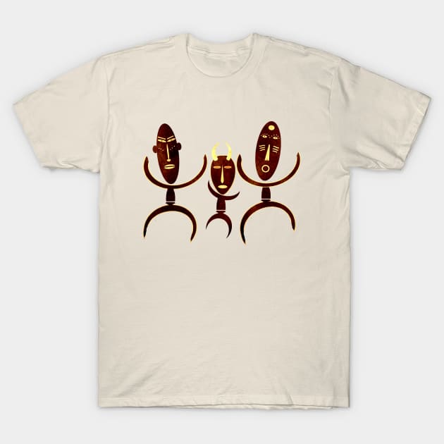 african tribal art T-Shirt by omitay